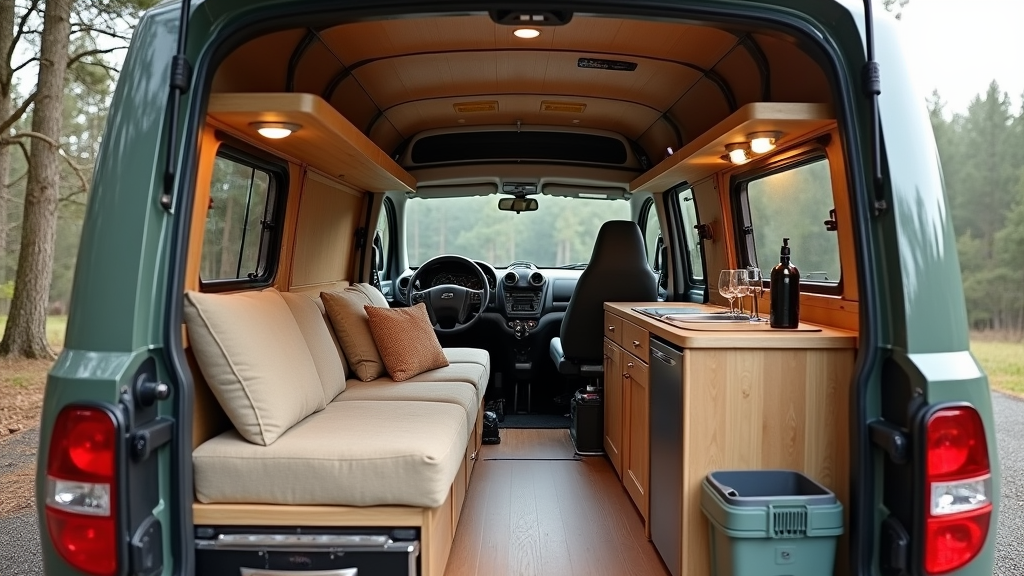 Comfortable Pop Up Camper Interior